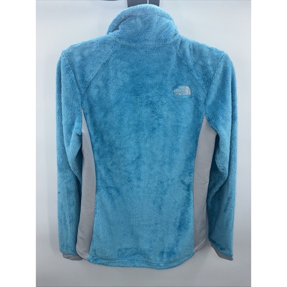 North Face Womens Jacket Medium Long Sleeve Full Zip Pockets Blue Lightweight - Picture 4 of 6